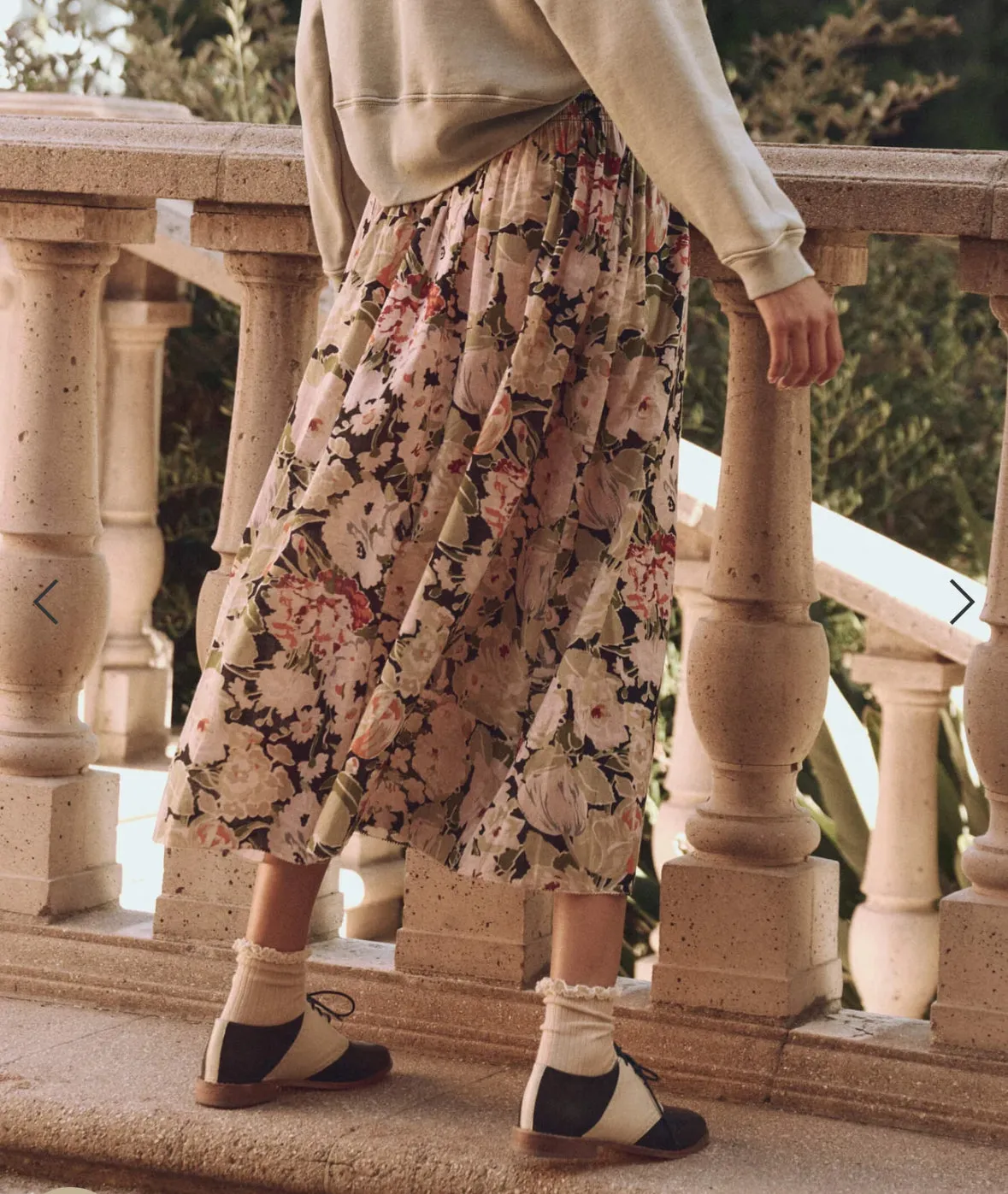 THE GREAT Canary Skirt