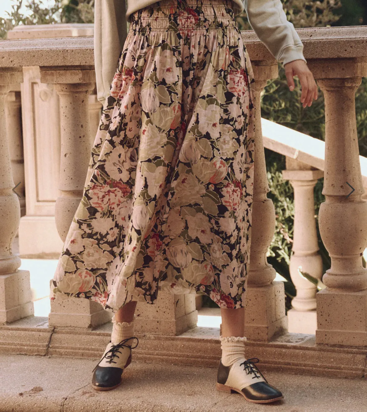 THE GREAT Canary Skirt