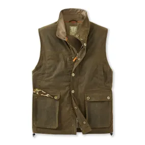 TSG Baeron Waxed Vest (Rustic Olive)