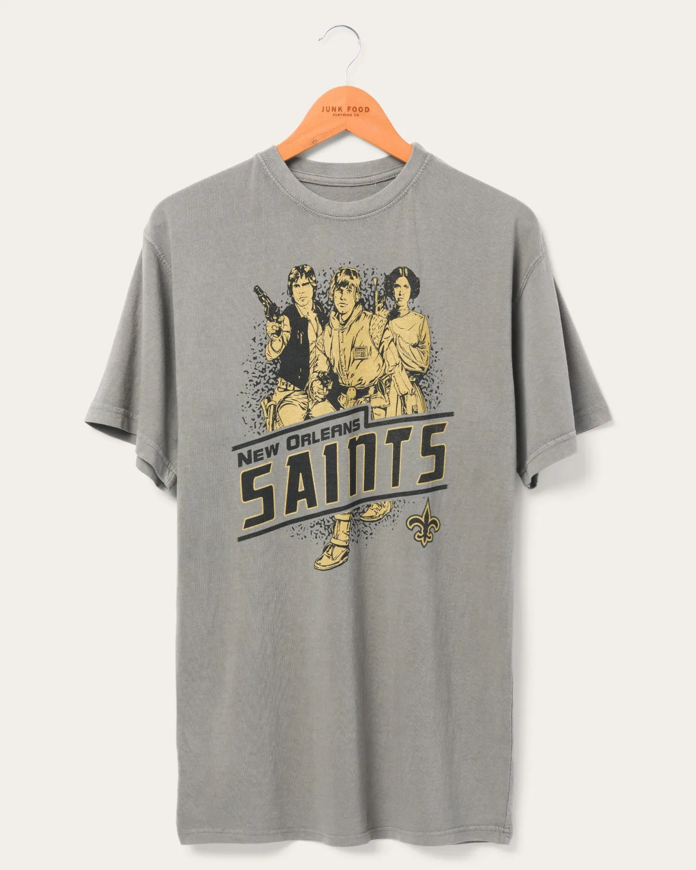 Unisex Star Wars™ x Junk Food x NFL Rebels Team Saints Tee
