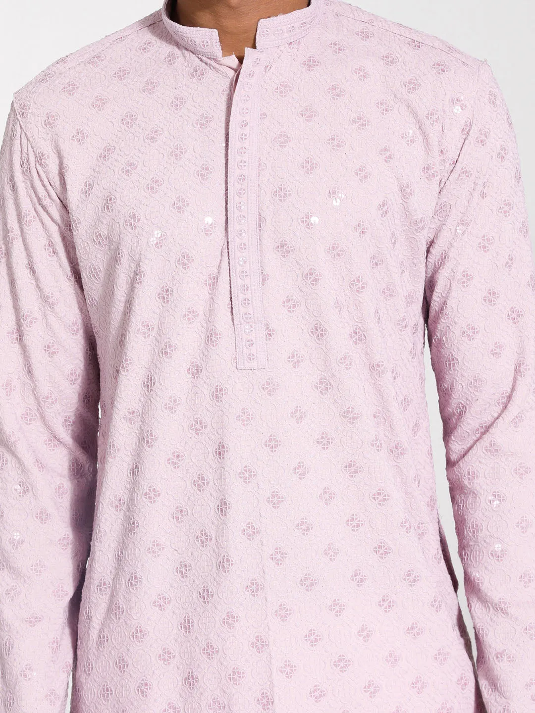 VASTRAMAY Men's Rayon Kurta Pyjama Set