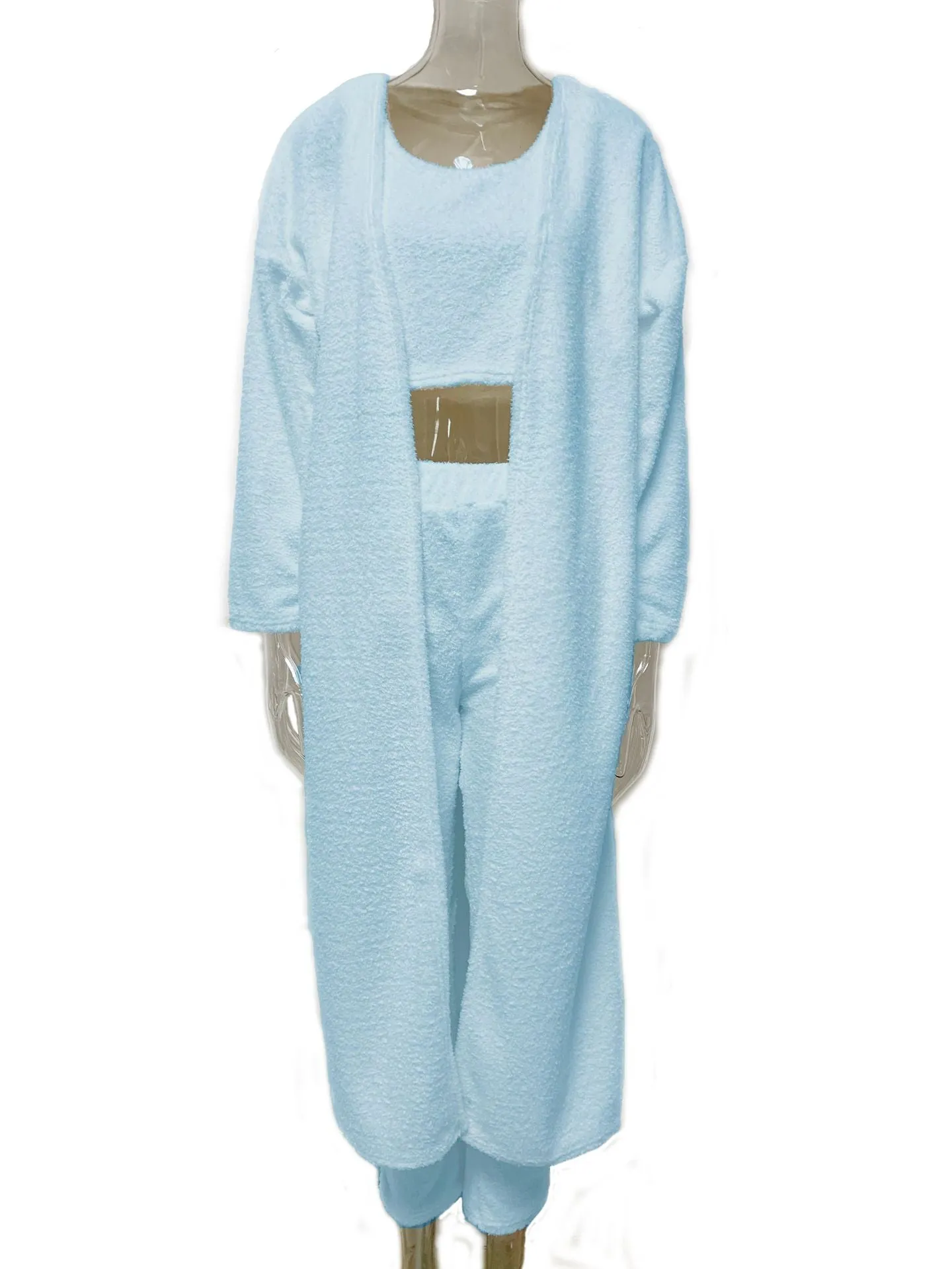 Warm Cozy 3-Piece Loungewear Sets