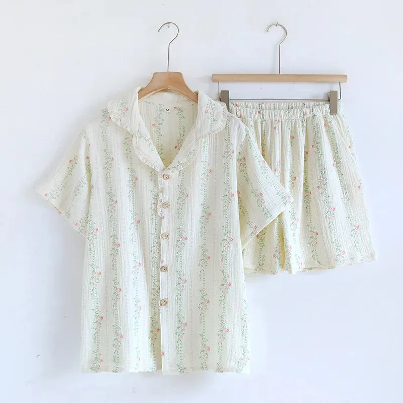 Women's Pure Cotton Pajama Set Soft Sleepwear