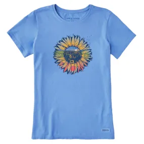 Women's Sunflowerscape Short Sleeve Tee