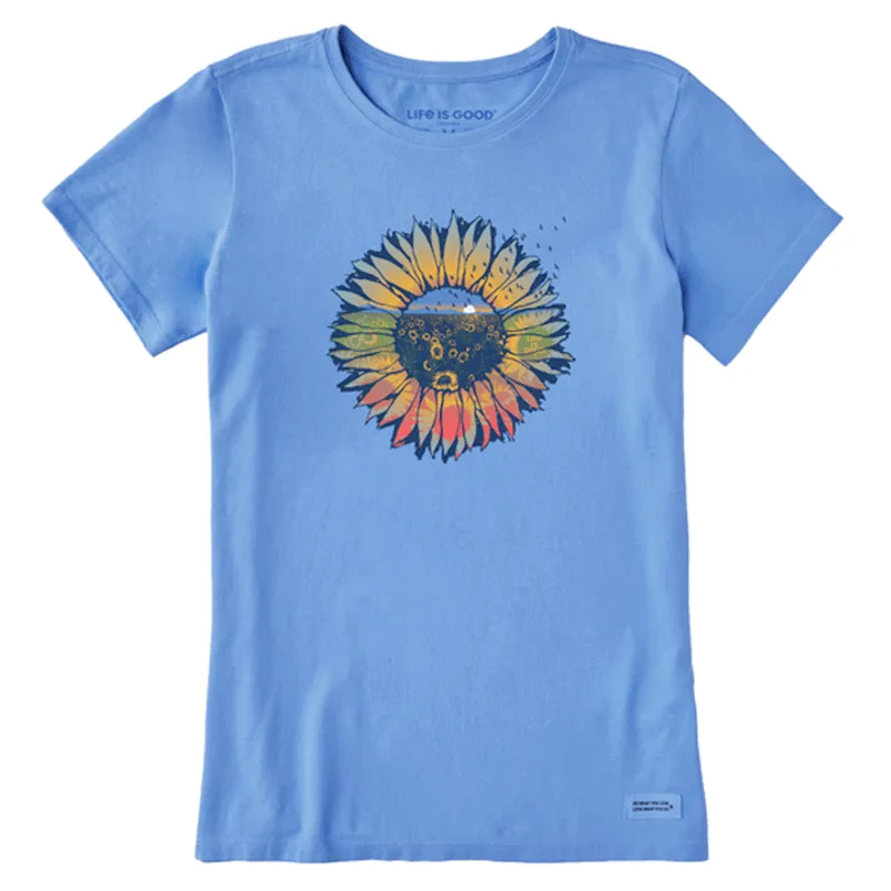Women's Sunflowerscape Short Sleeve Tee